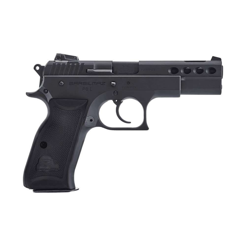 Handguns SAR Firearms P8S Compact 9mm P8L 9MM BLACK 4.6" 17+1 SA/DA • 